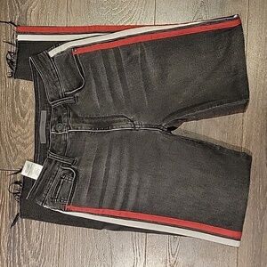 ❤️ JOE'S HIGH RISE SKINNY ANKLE JEANS WITH TUXEDO STRIPE, 2 (26)